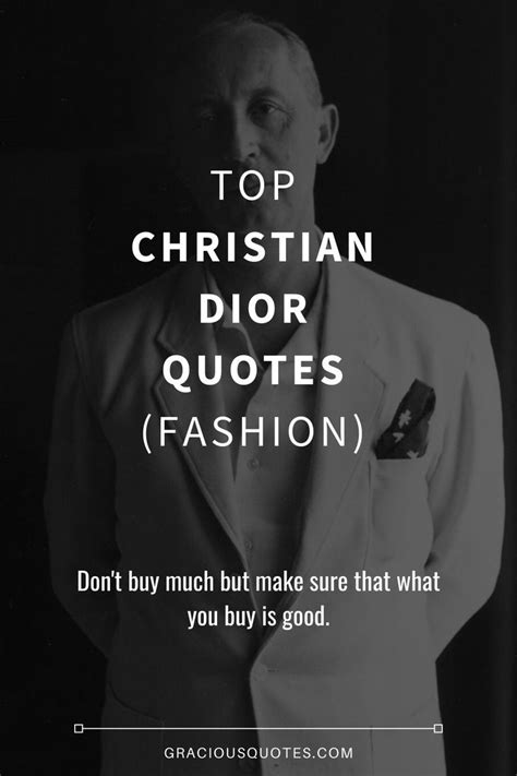 christian Dior quotes and meanings